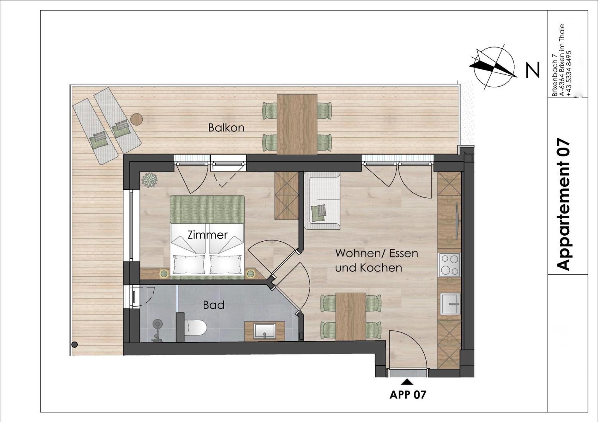 Andrea Caeciel Apartment Brixen im Thale