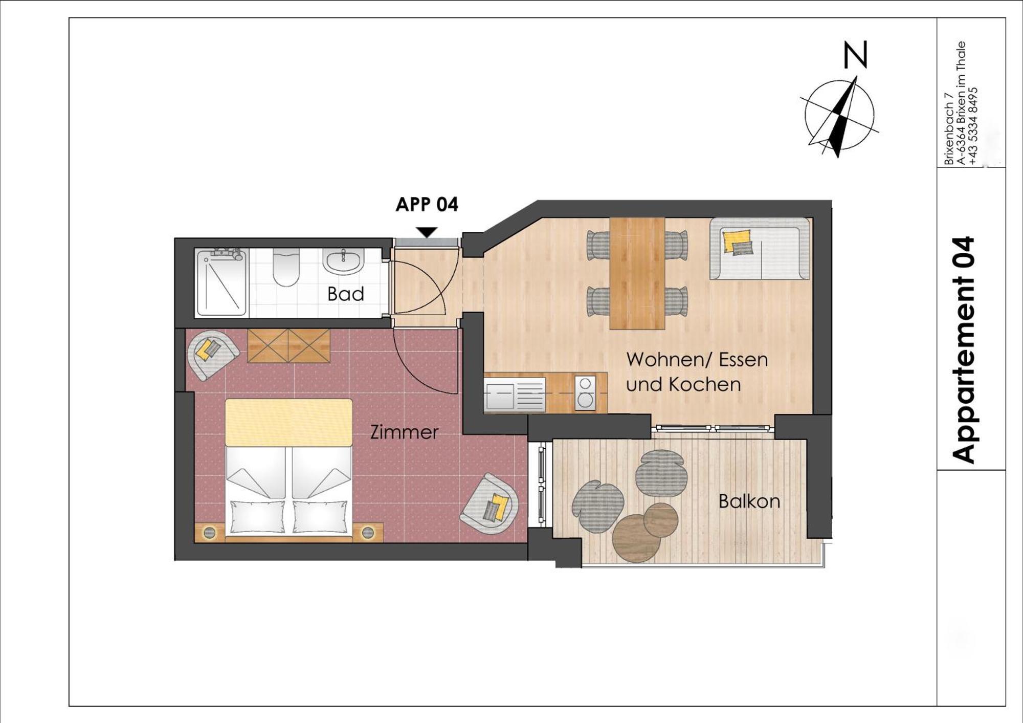 Andrea Caeciel Apartment Brixen im Thale